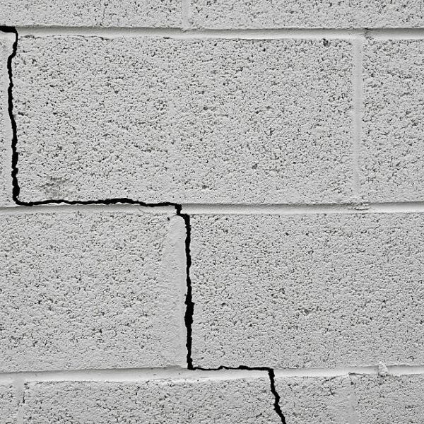 cracks in the cemnt wall